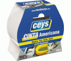 CEYS CINTA AMERICANA BLANCA ROLLO 10MX50